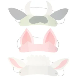 On The Farm Animal Ears (x 8)>Meri Meri Clearance