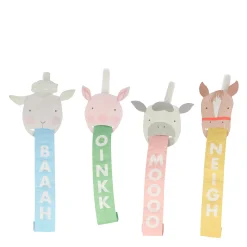 On The Farm Party Blowers (x 4)>Meri Meri Best