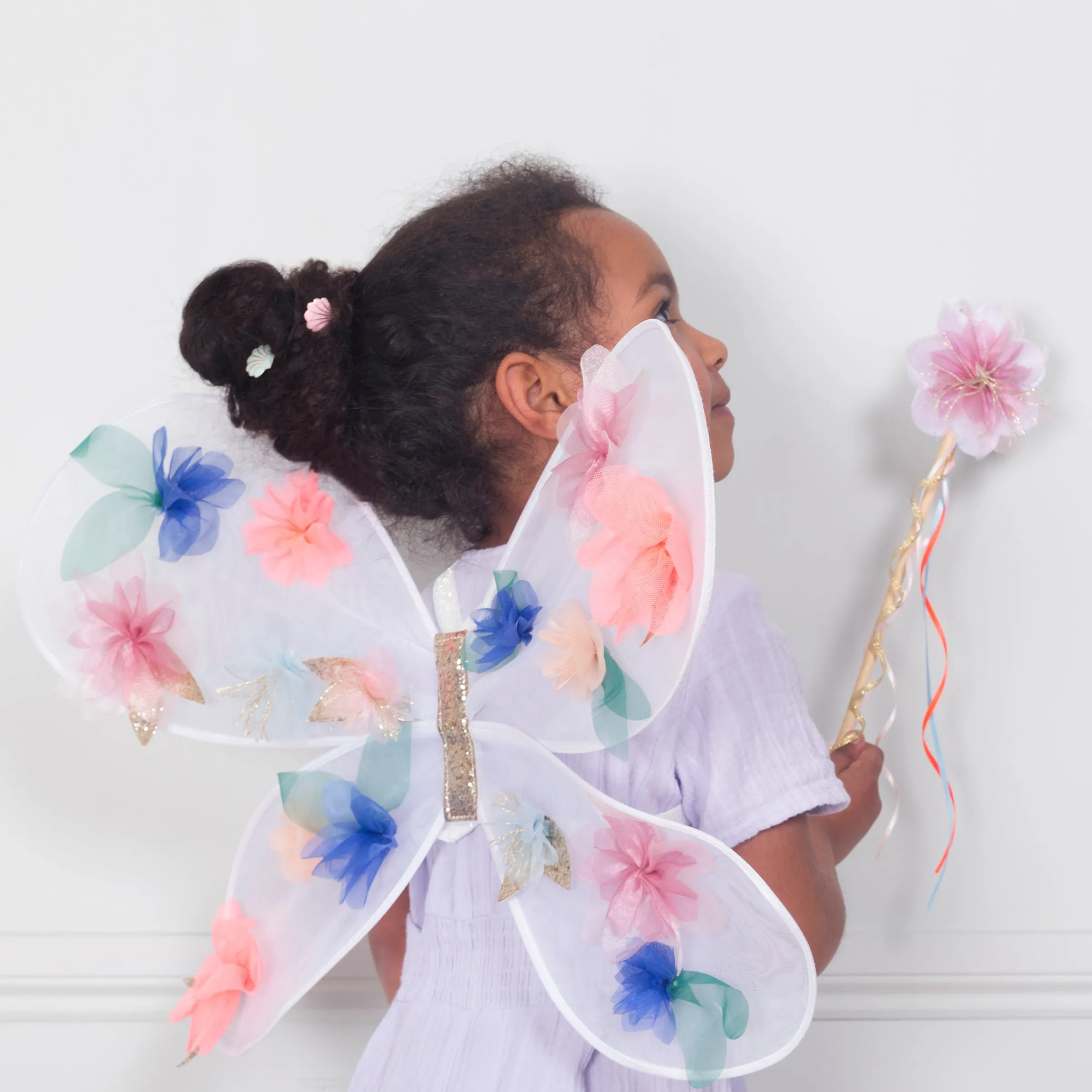 Organza Flower Wings & Wand>Meri Meri New