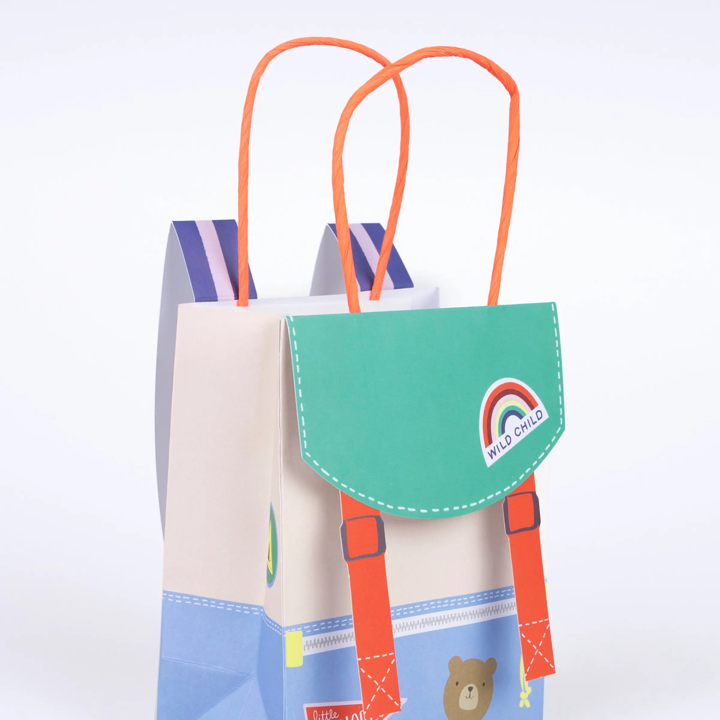 Outdoor Adventures Backpack Party Bags (x 8)>Meri Meri Best