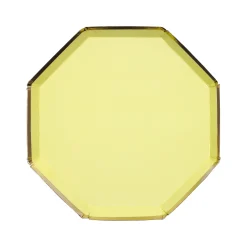 Pale Yellow Side Plates (x 8)>Meri Meri Discount