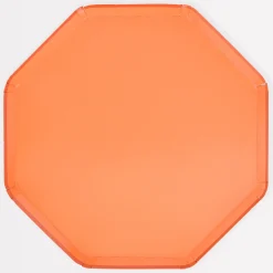 Papaya Dinner Plates (x 8)>Meri Meri Fashion