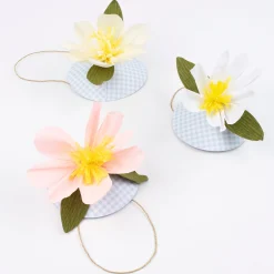 Paper Flower Hats (x 6)>Meri Meri New