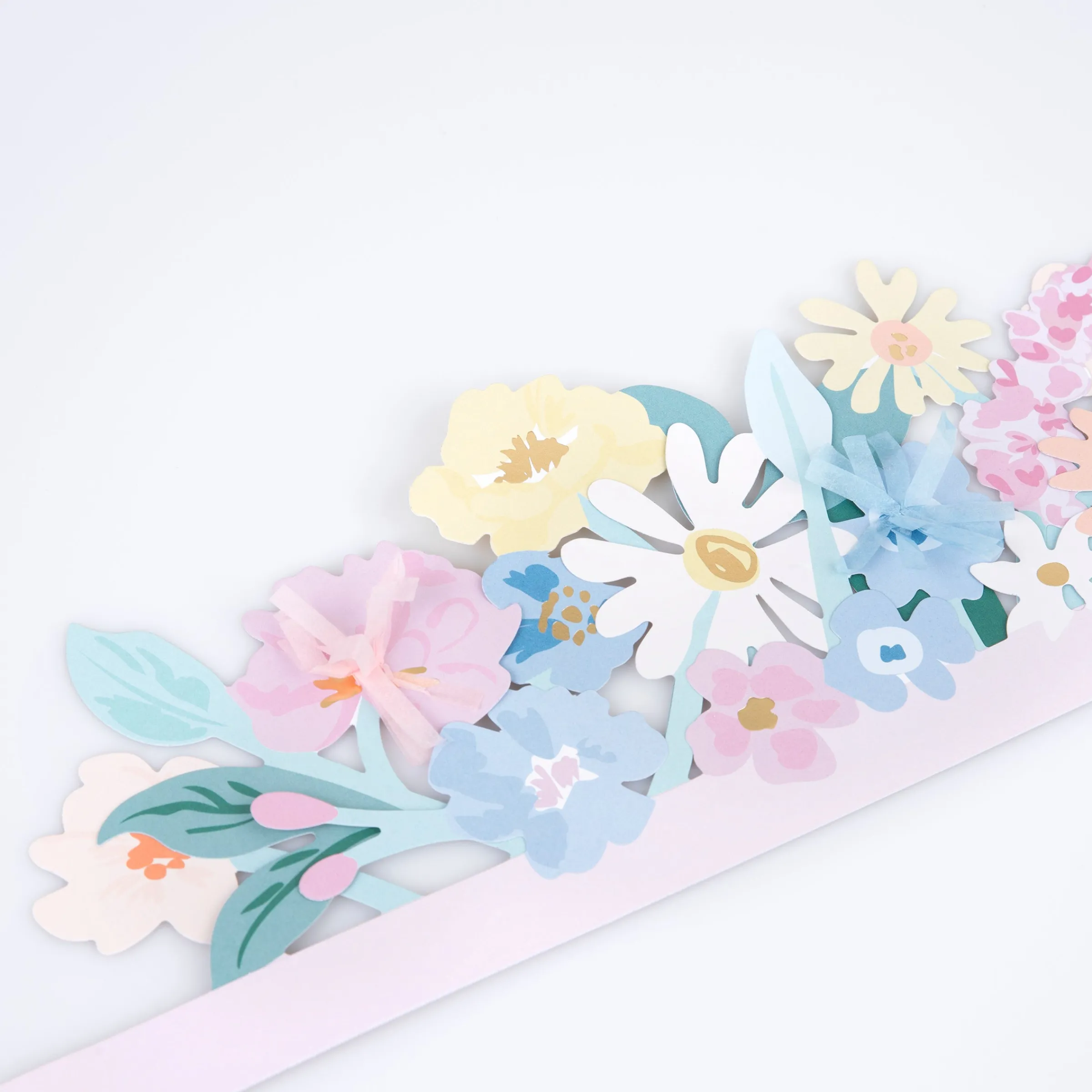 Paper Flower Headdress (x 8)>Meri Meri New