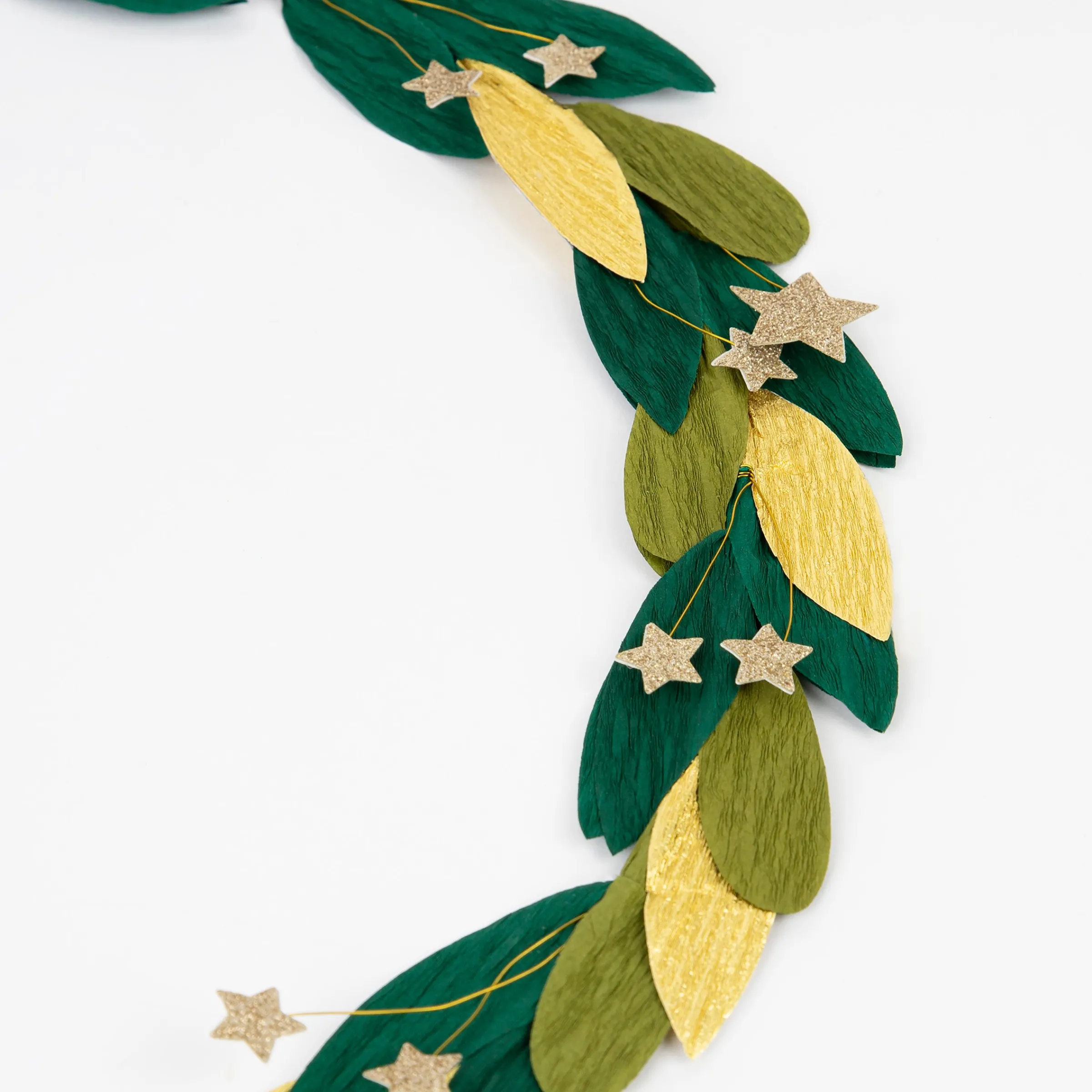 Paper Leaf & Star Wreath>Meri Meri Discount