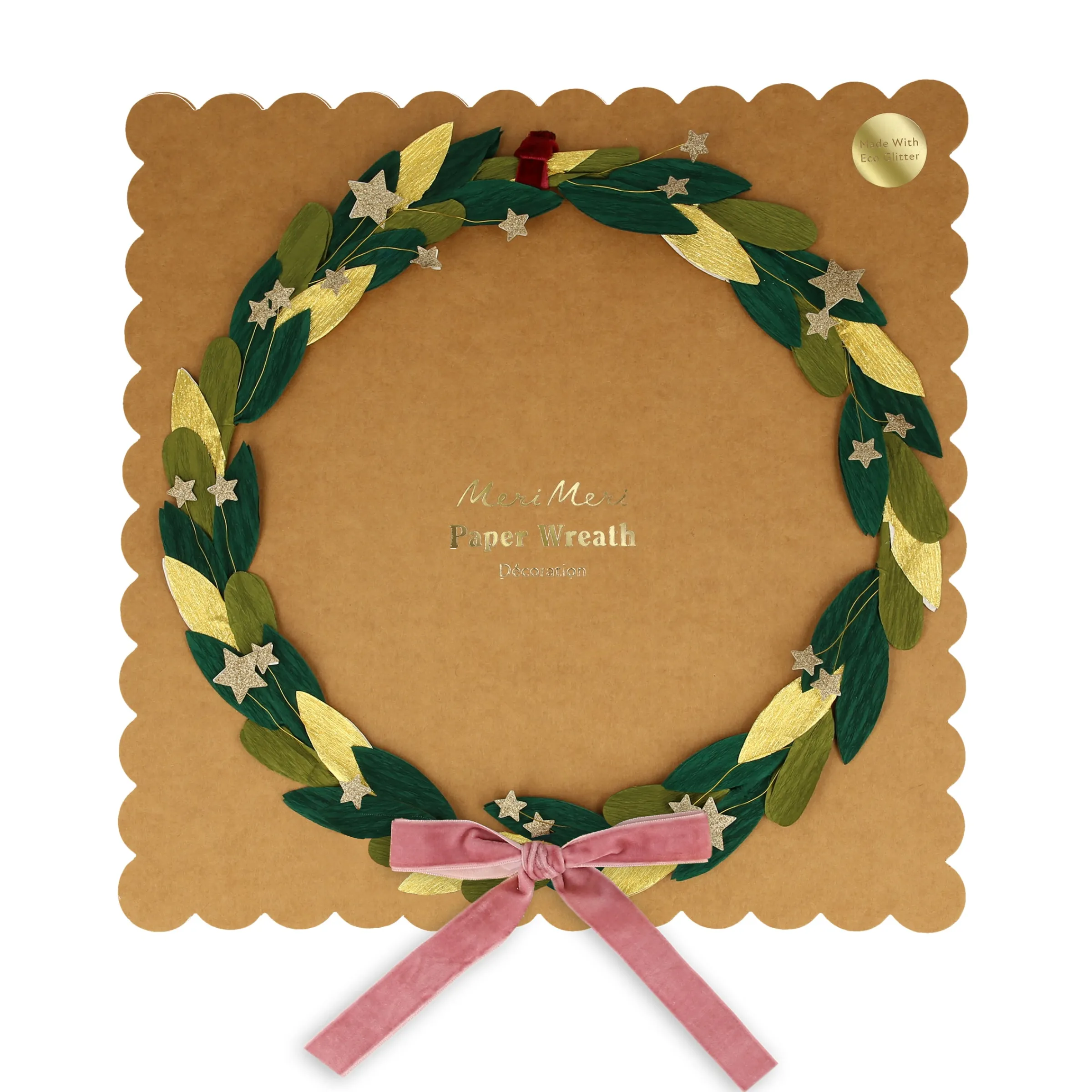 Paper Leaf & Star Wreath>Meri Meri Discount