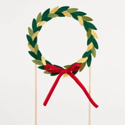 Paper Wreath Cake Topper><noscript><img width=