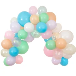 Pastel Balloon & Streamer Garland (x 50 balloons)><noscript><img width=