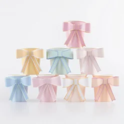 Pastel Bow Cups (x 8)>Meri Meri Outlet