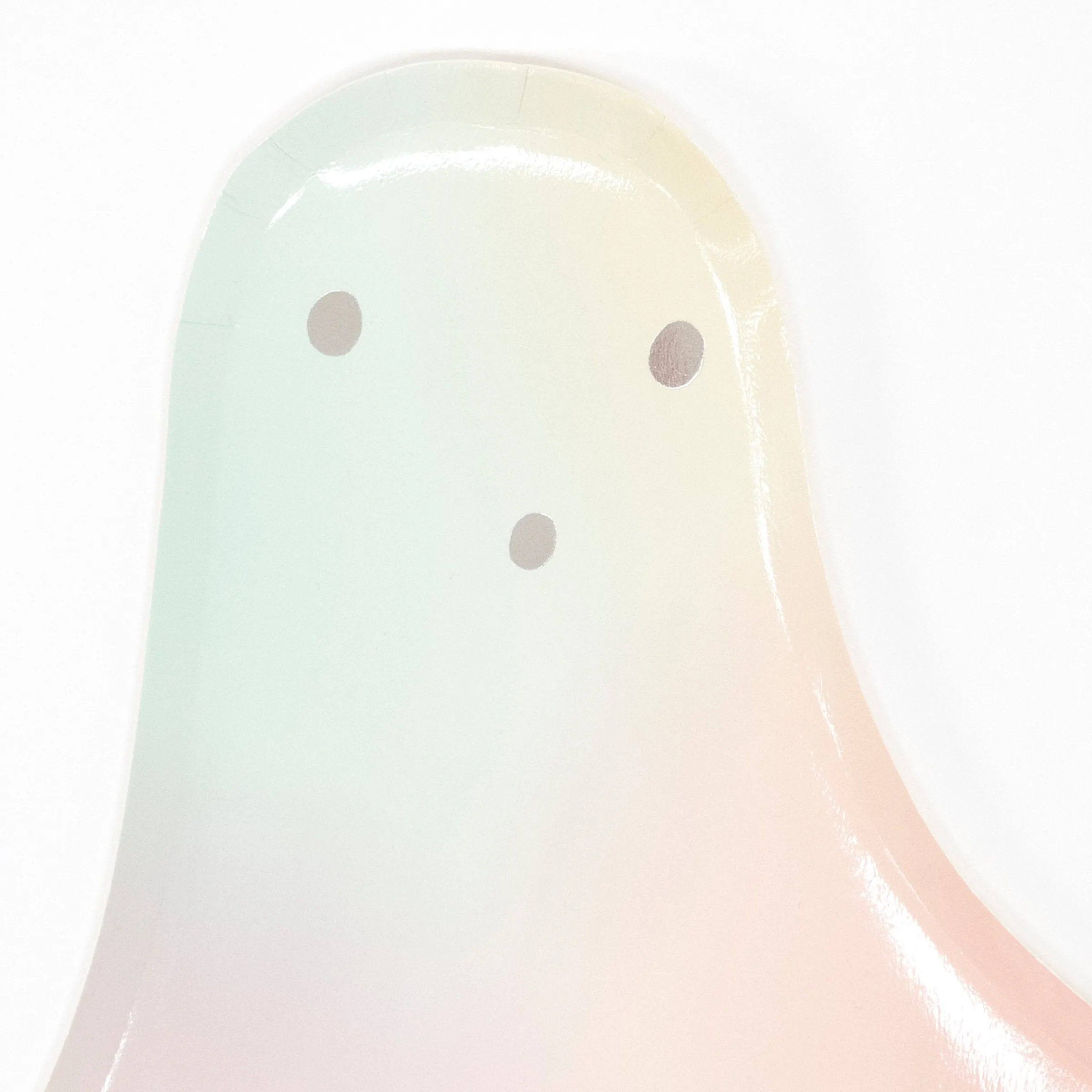 Pastel Halloween Ghost Plates (x 8)>Meri Meri Discount