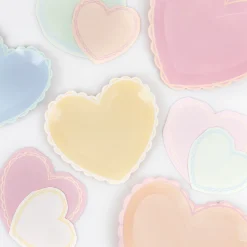 Pastel Heart Small Plates (x 8)><noscript><img width=