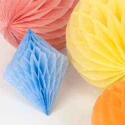 Pastel Honeycomb Decoration Kit (x 16)><noscript><img width=