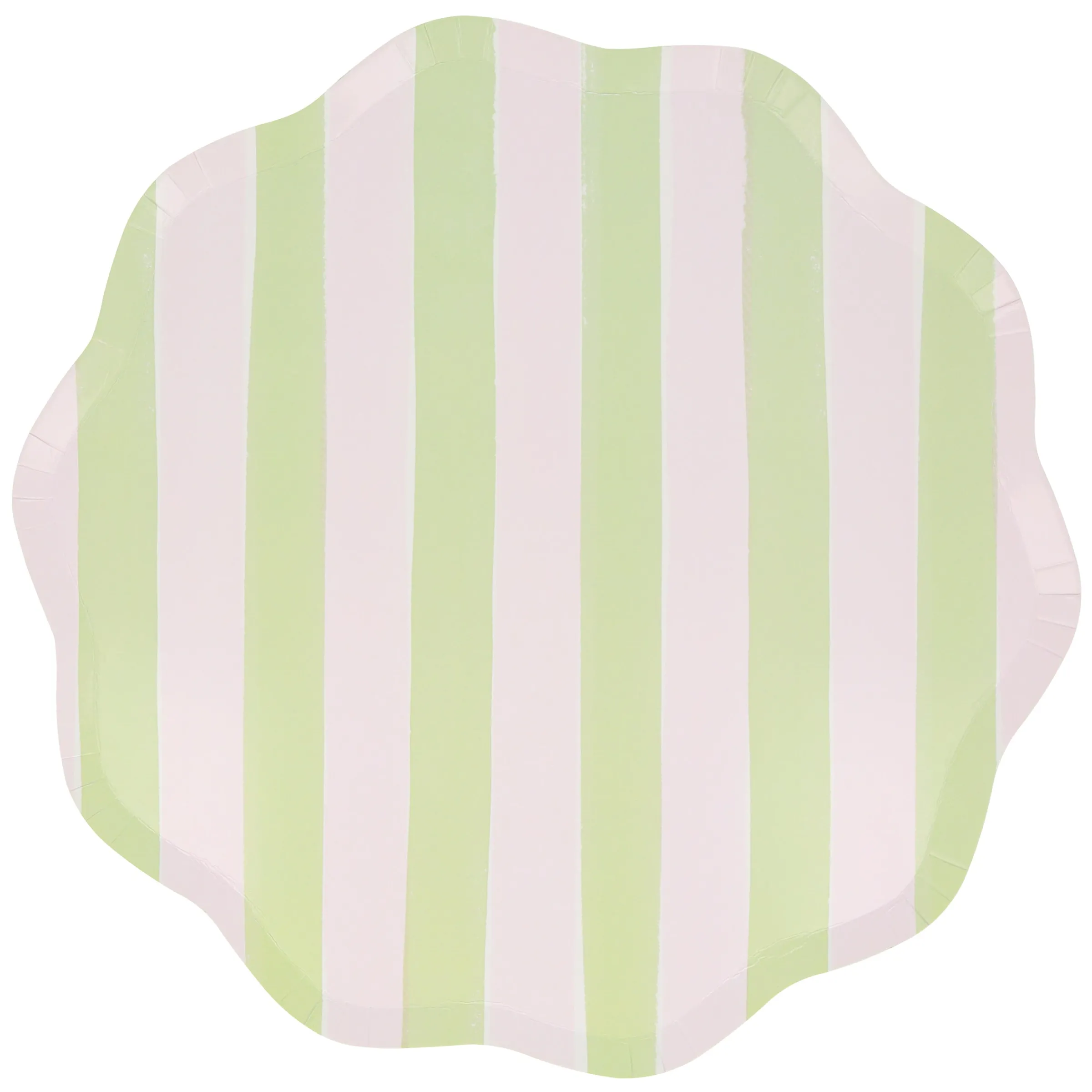 Pastel Stripe Dinner Plates (x 8)>Meri Meri Online