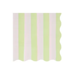 Pastel Stripe Large Napkins (x 16)><noscript><img width=