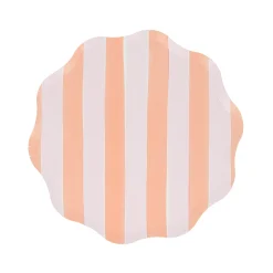 Pastel Stripe Side Plates (x 8)><noscript><img width=