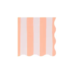 Pastel Stripe Small Napkins (x 16)><noscript><img width=