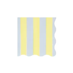 Pastel Stripe Small Napkins (x 16)><noscript><img width=