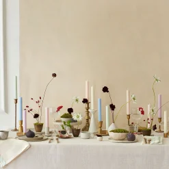 Pastel Table Candles (x 12)><noscript><img width=