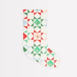 Patchwork Stocking Napkins (x 16)>Meri Meri Hot