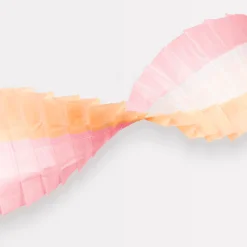 Peach & Pink Stitched Streamer><noscript><img width=