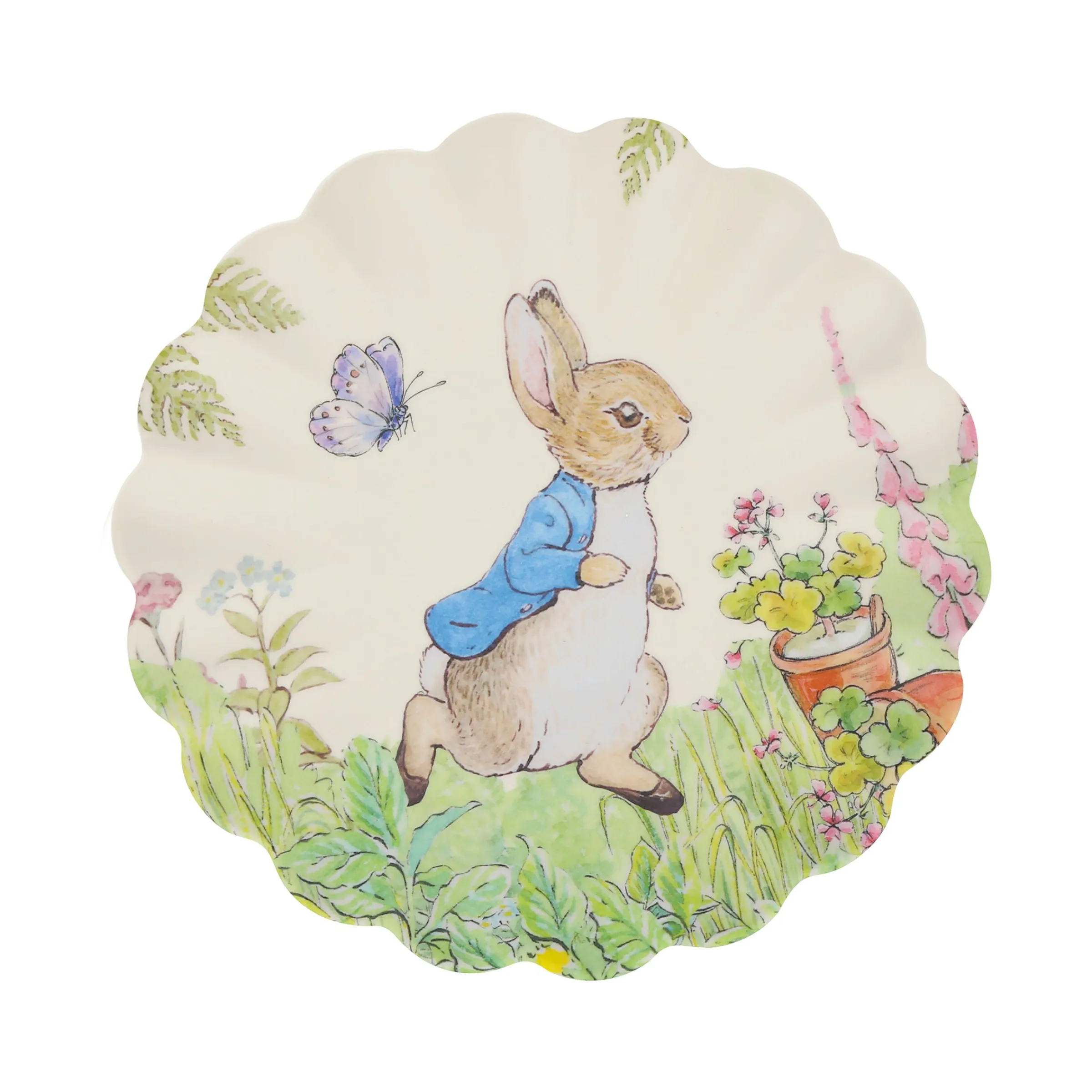 Peter Rabbit™ Reusable Small Plates (x 6)>Meri Meri Fashion