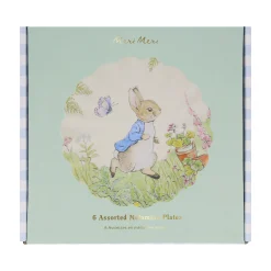 Peter Rabbit™ Reusable Small Plates (x 6)><noscript><img width=