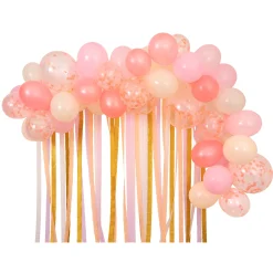 Pink Balloon & Streamer Garland (x 50 balloons)>Meri Meri Sale