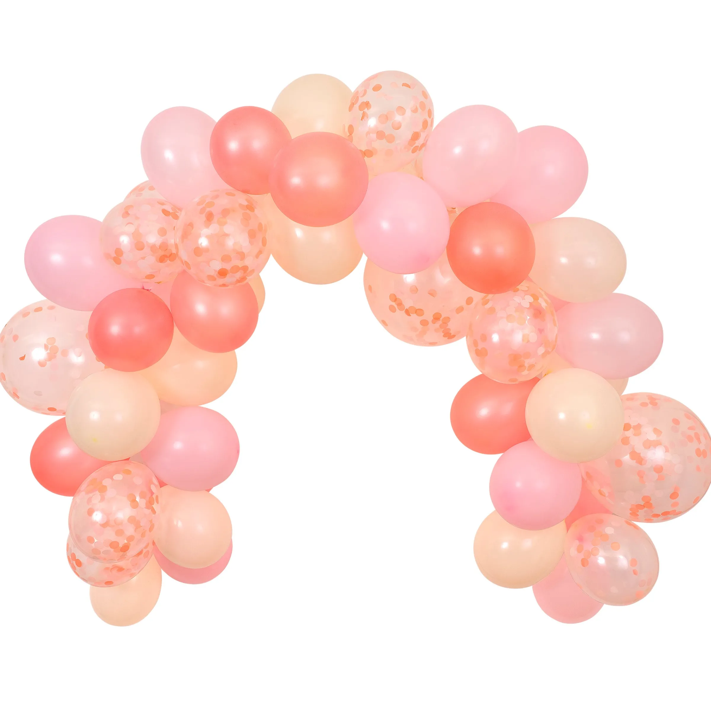 Pink Balloon & Streamer Garland (x 50 balloons)>Meri Meri Sale