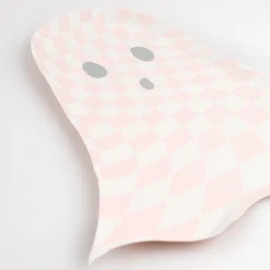 Pink Checker Ghost Plates (x 8)><noscript><img width=