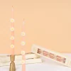 Pink Daisy Taper Candles (x 2)>Meri Meri Outlet
