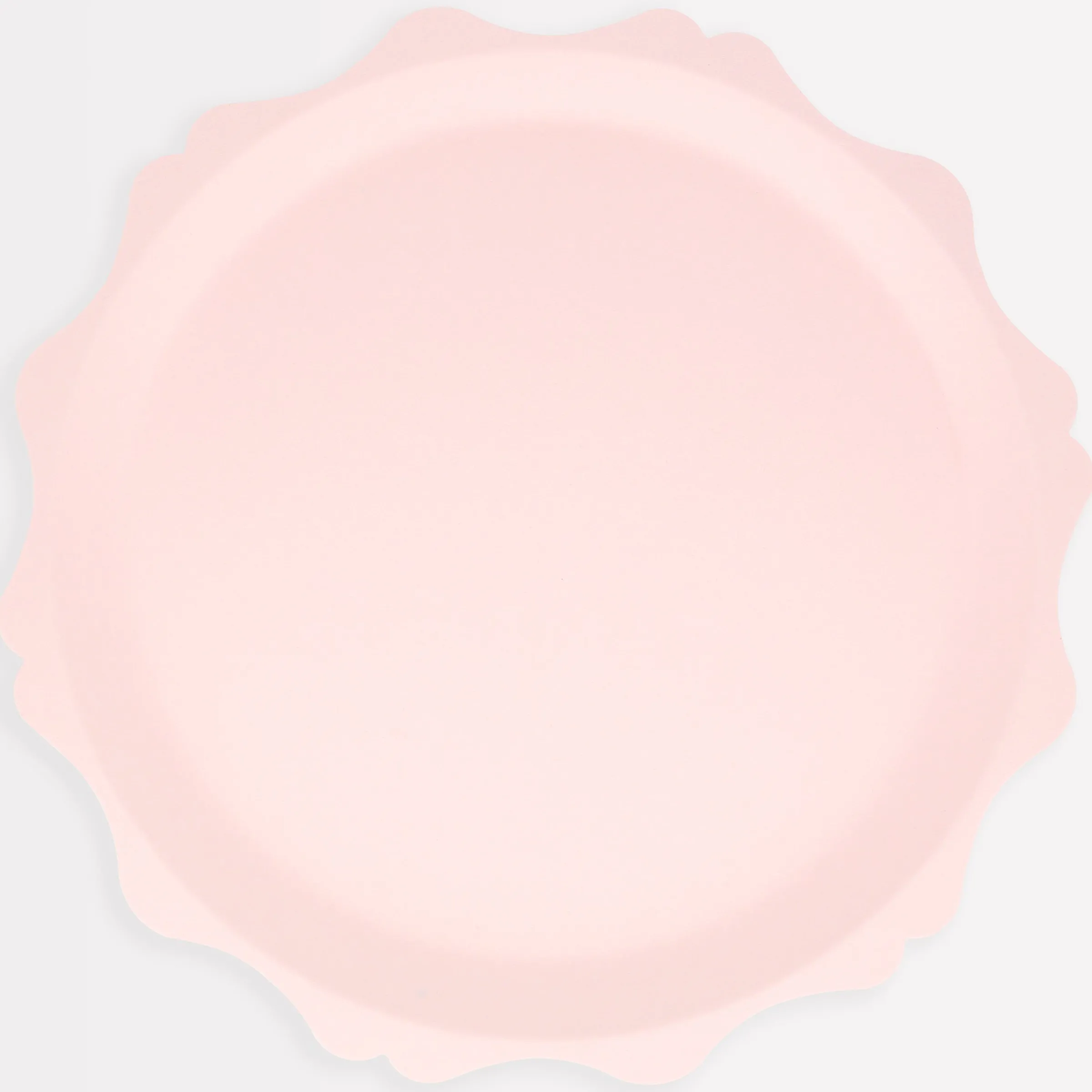 Pink Decorative Edge Compostable Dinner Plates (x 8)>Meri Meri Hot