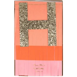 Pink Happy Birthday Fringe Garland Set><noscript><img width=