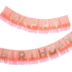 Pink Happy Birthday Party Set>Meri Meri Discount