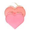 Pink Heart Suitcases (x 2)>Meri Meri Fashion