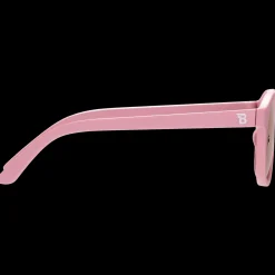 Pink Keyhole Mirrored Lense Sunglasses><noscript><img width=