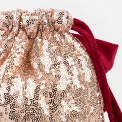 Pink Sequin Bow Bag><noscript><img width=