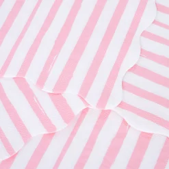 Pink Stripe Small Napkins (x 16)><noscript><img width=