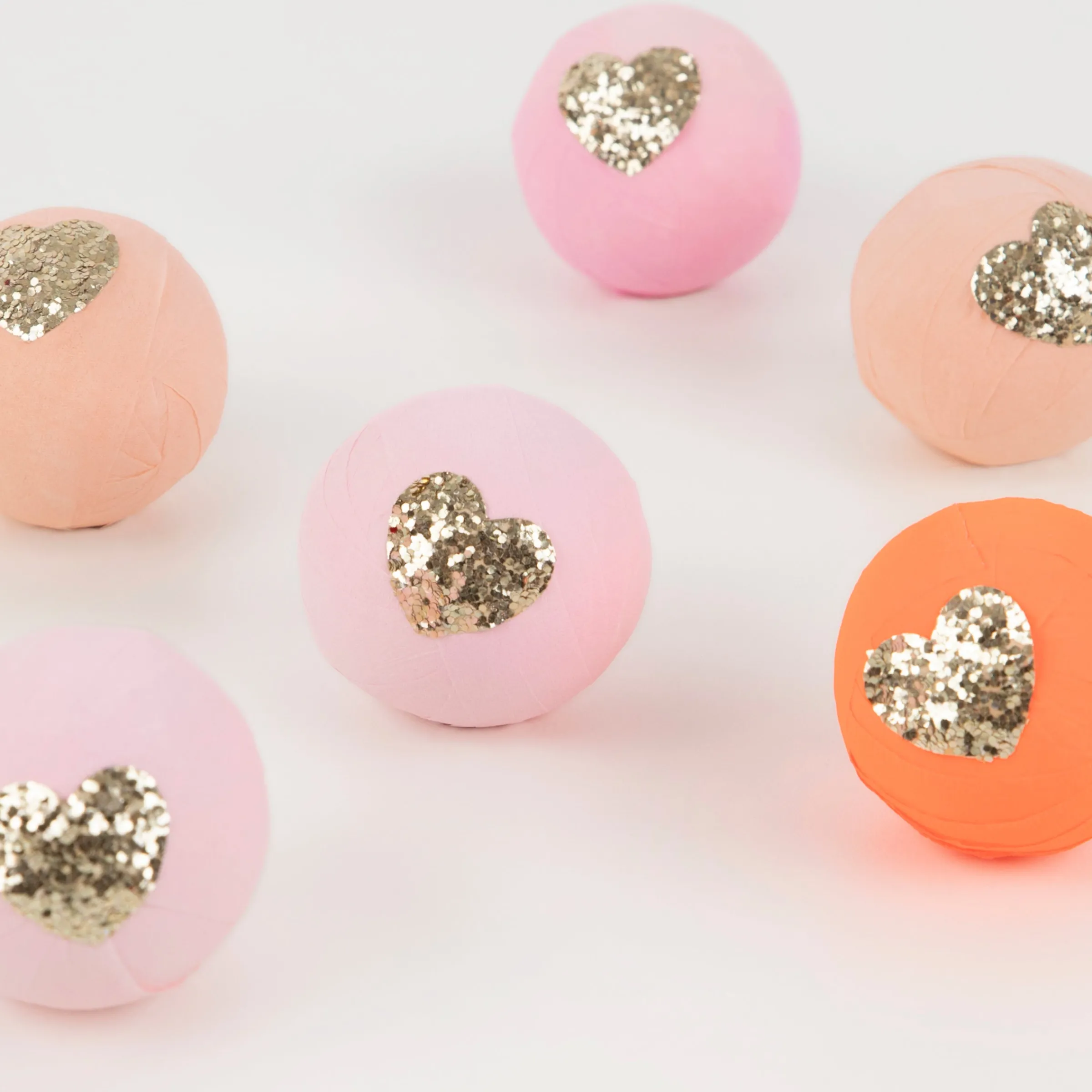 Pink Surprise Balls (x 6)>Meri Meri Discount