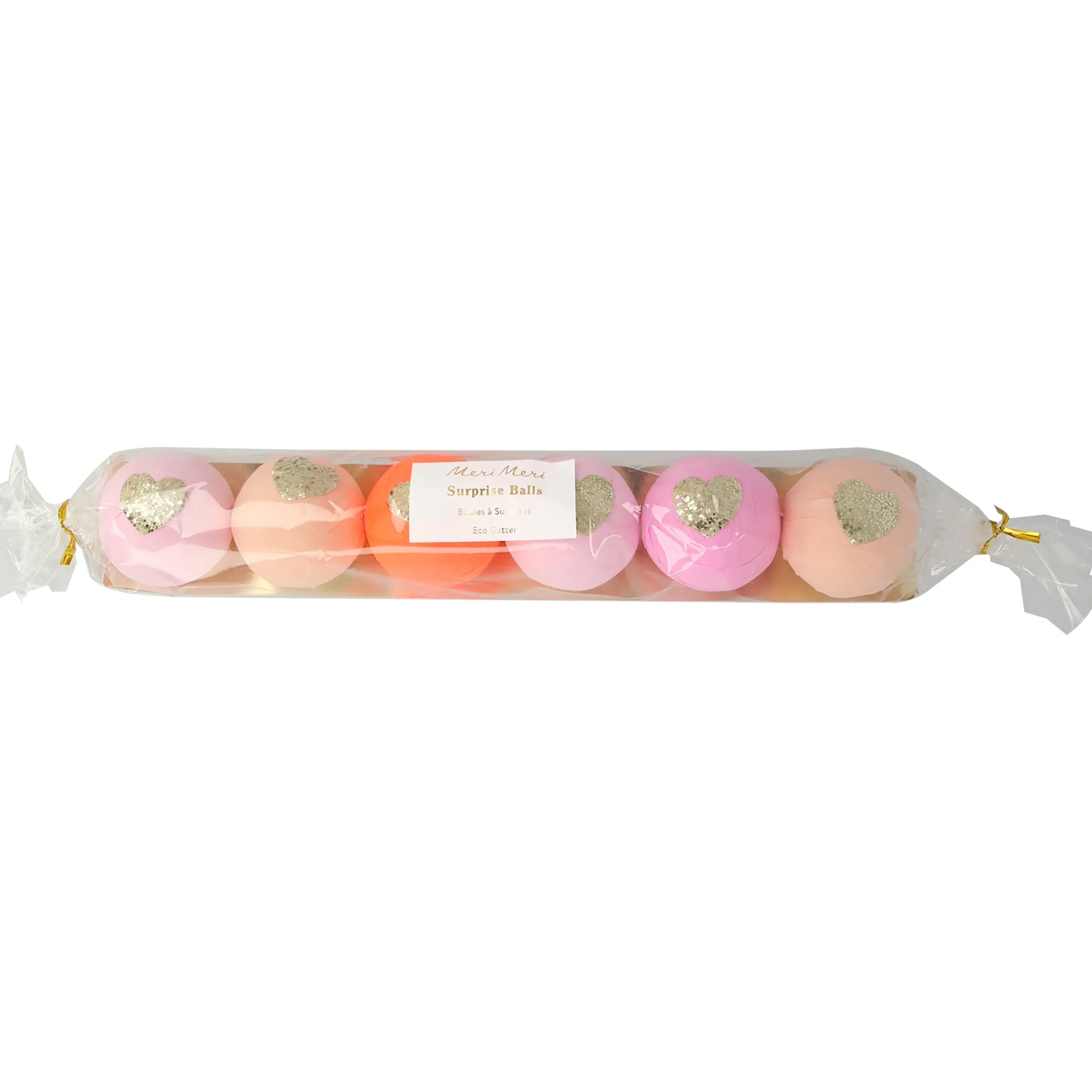 Pink Surprise Balls (x 6)>Meri Meri Discount