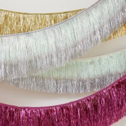Pink Tinsel Fringe Garland><noscript><img width=