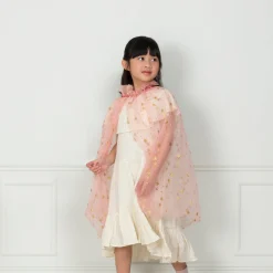 Pink Tulle Star Cape>Meri Meri Discount