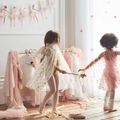 Pink Tulle Star Cape><noscript><img width=
