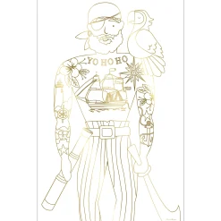 Pirate Coloring Posters (x 2)><noscript><img width=