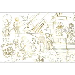 Pirate Coloring Posters (x 2)><noscript><img width=
