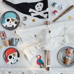 Pirate Cup & Straws Set (x 8)><noscript><img width=