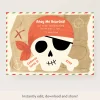 Pirate Download & Print Invitation>Meri Meri Sale