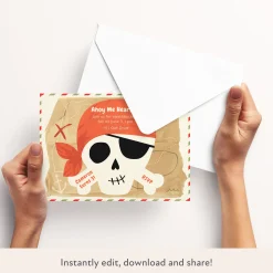 Pirate Download & Print Invitation><noscript><img width=