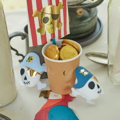 Pirate Skulls Surprise Balls (x 3)>Meri Meri Clearance
