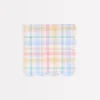 Plaid Pattern Small Napkins (x 16)>Meri Meri Online