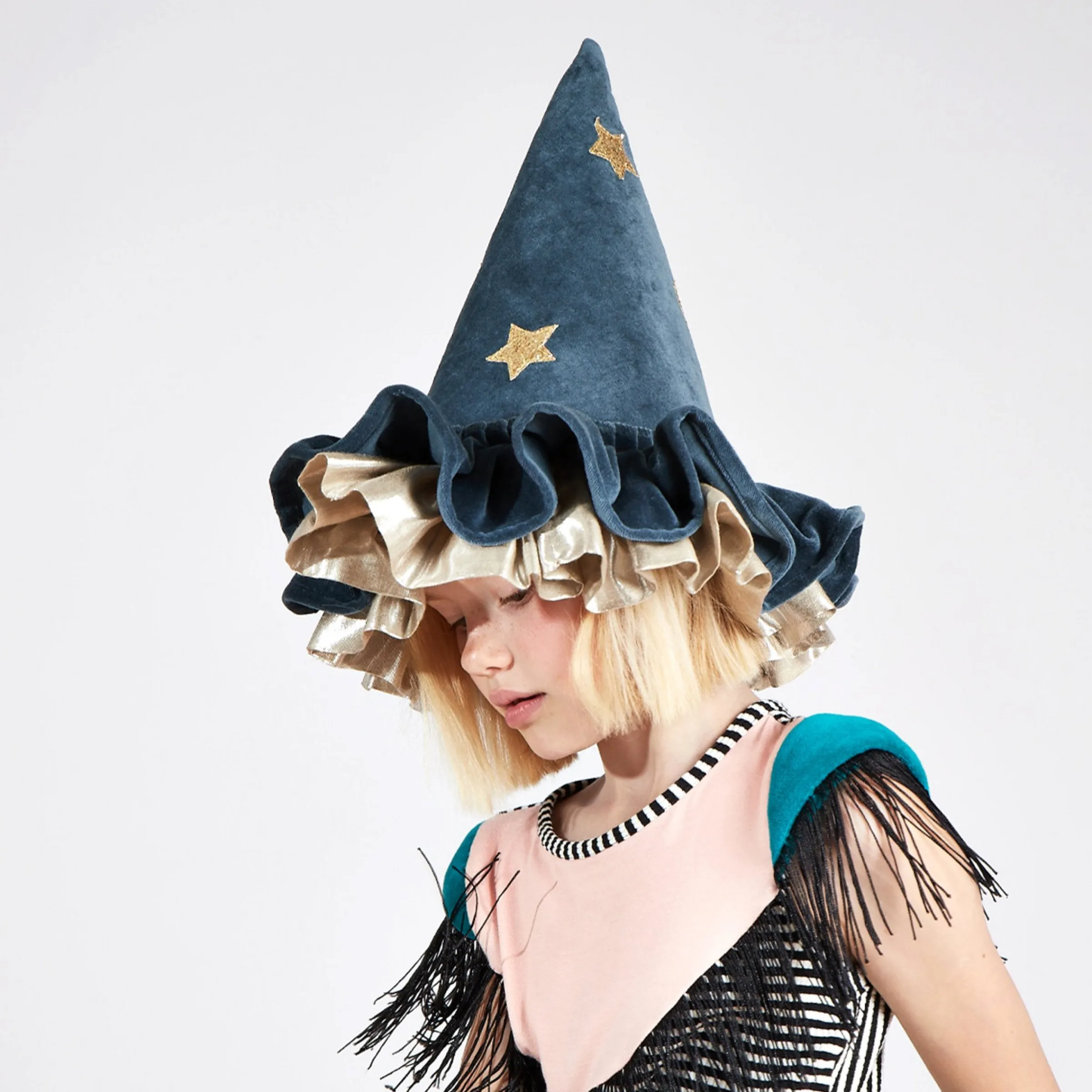 Pointed Blue Hat>Meri Meri Outlet